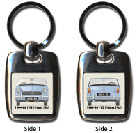 Midget MkII (wire wheels) 1964-66 Keyring 5